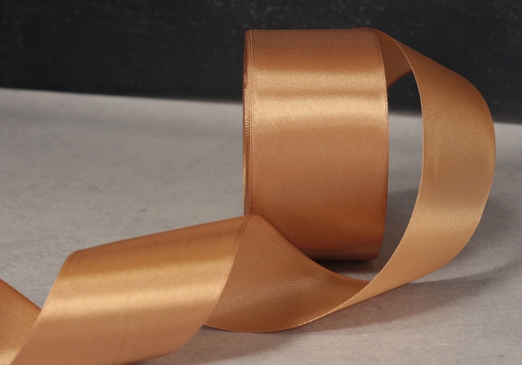 Стрічка атласна 4 см, золотий (№161)
