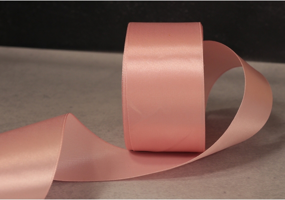 Стрічка атласна 5 см, світло-рожевий (№169)