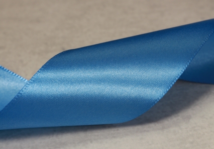 Стрічка атласна 2 см, світло-синій (№36)