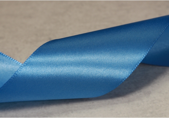 Стрічка атласна 2 см, світло-синій (№36)