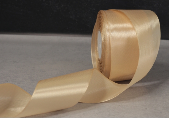 Стрічка атласна 5 см, бежевий (№71) Стрічка атласна 5 см, бежевий (№71)