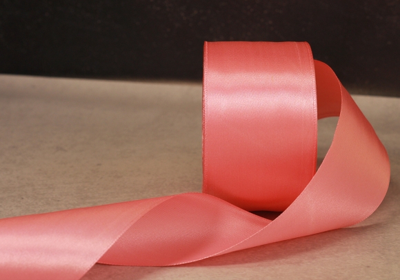 Стрічка атласна 4 см, пудровий (№82)