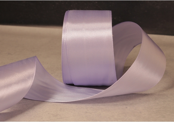 Стрічка атласна 5 см, світло-ліловий (№90)