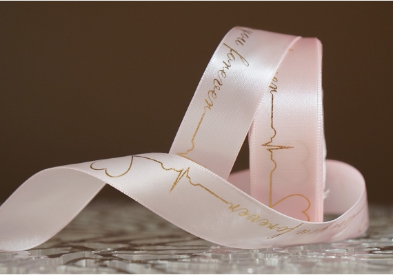 Стрічка атласна з написом "Love you forever" (2,5 см *18 м), світло-рожевий (№91) (1рулон) Стрічка атласна з написом "Love you forever" (2,5 см *18 м), світло-рожевий (№91) (1рулон)