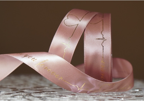 Стрічка атласна з написом "Love you forever" (2,5 см *18 м), пудровий (№100) (1рулон) Стрічка атласна з написом "Love you forever" (2,5 см *18 м), пудровий (№100) (1рулон)