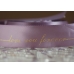Стрічка атласна з написом "Love you forever" (2,5 см *18 м), бузковий (№140) (1рулон)