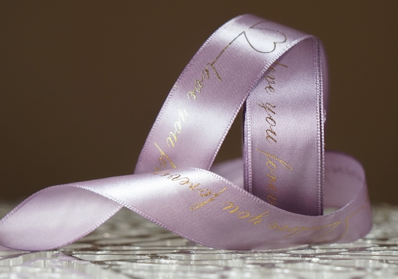 Стрічка атласна з написом "Love you forever" (2,5 см *18 м), бузковий (№140) (1рулон) Стрічка атласна з написом "Love you forever" (2,5 см *18 м), бузковий (№140) (1рулон)