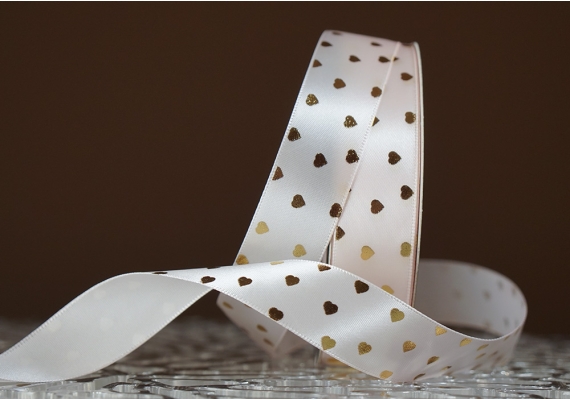 Атласна стрічка з принтом "СЕРЦЕ" (2,5 см *30 м), блідо-рожевий (№161) Атласна стрічка з принтом "СЕРЦЕ" (2,5 см *30 м), блідо-рожевий (№161)