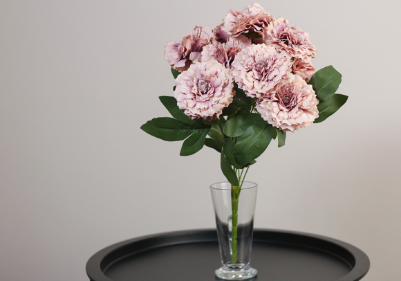 Гвоздика декоративна пудрова букет (9шт) (42см) (С30474)