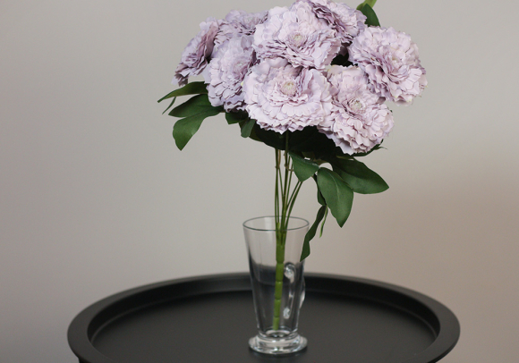 Гвоздика декоративна бузкова букет (9шт) (42см) (С30474)