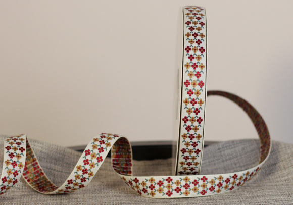 Стрічка з орнаментом №21 1,8см (23м)(1рулон)