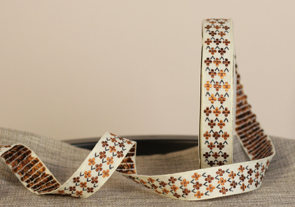 Стрічка з орнаментом №32 2,5см (23м)(1рулон)