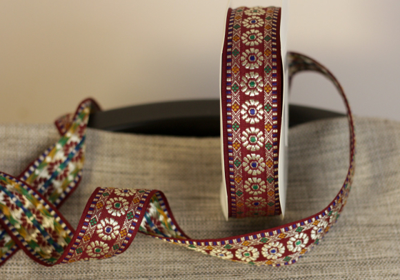 Стрічка з орнаментом №37 3,5см (23м)(1рулон)