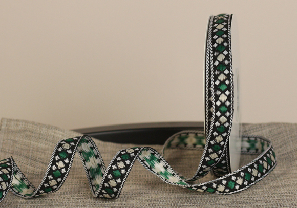 Стрічка з орнаментом №18 1,8см (23м)(1рулон)