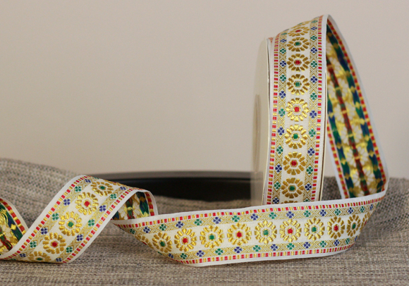 Стрічка з орнаментом №36 3,3см (23м)(1рулон)