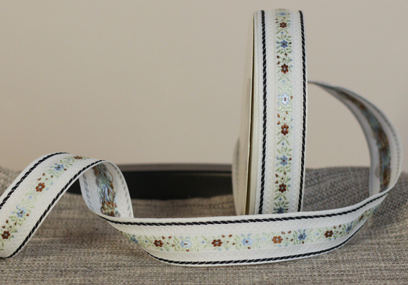 Стрічка з орнаментом №38 2,5см (23м)(1рулон)