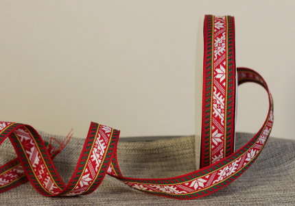 Стрічка з орнаментом №43 2,5см (23м)(1рулон)