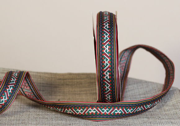 Стрічка з орнаментом №52 2,7см (23м)(1рулон)