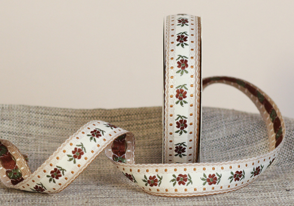 Стрічка з орнаментом №60 2,5см (23м)(1рулон)