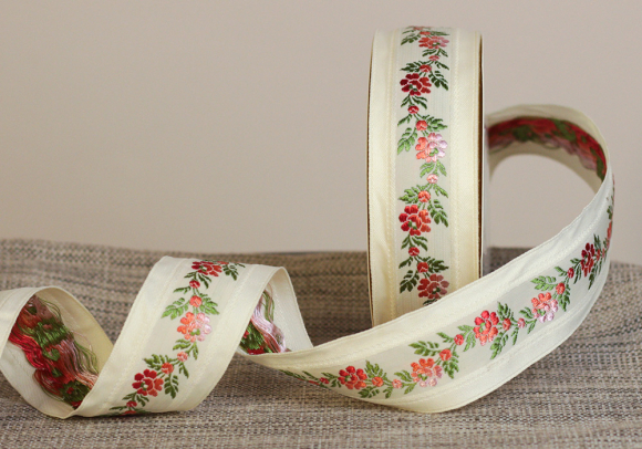 Стрічка з орнаментом №64 2,5см (23м)(1рулон)