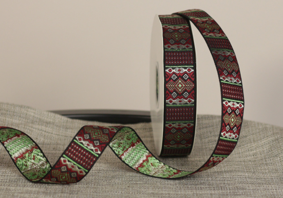 Стрічка з орнаментом №55 3,0см (23м)(1рулон)