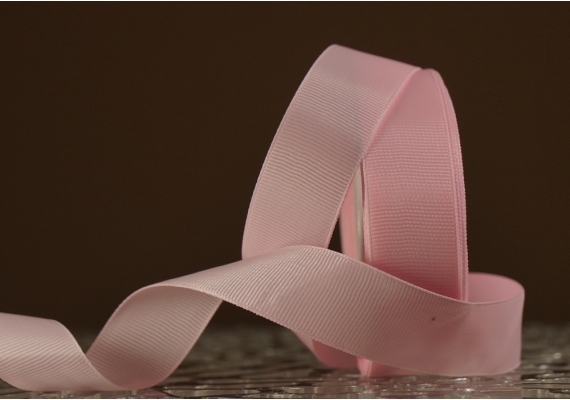 Стрічка репсова (2,5 см *23 м), пудровий (№0-116)