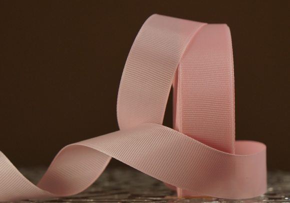 Стрічка репсова (2,5 см *23 м), пудровий 2 (№0-117)