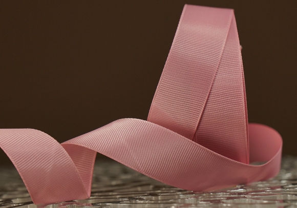 Стрічка репсова (2,5 см *23 м), темно-рожевий (№0-151)