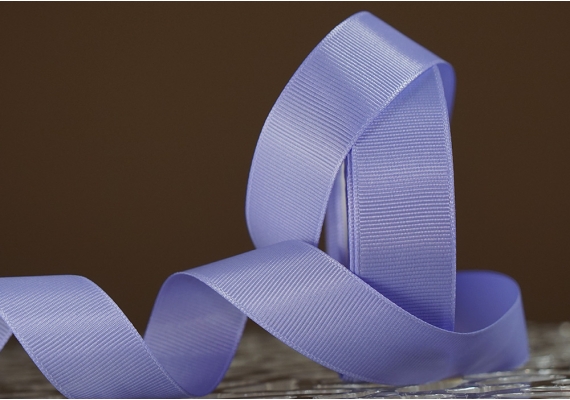 Стрічка репсова (2,5 см *23 м), лавандово-блакитний (№0-446)