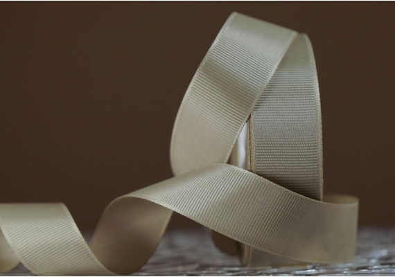 Стрічка репсова (2,5 см *23 м), хакі (світлий) (№0-565)