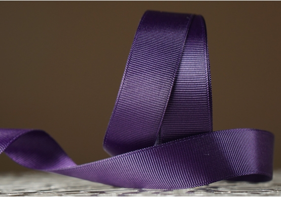 Стрічка репсова (2,5 см *23 м), сливовий (№115)