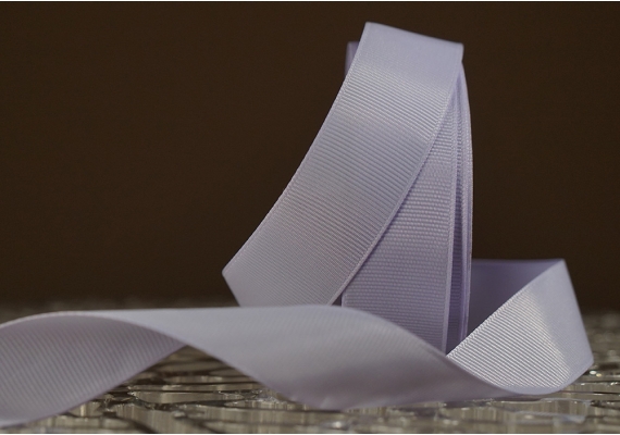 Стрічка репсова (2,5 см *23 м), блідо-фіолетовий (№141) Стрічка репсова (2,5 см *23 м), блідо-фіолетовий (№141)