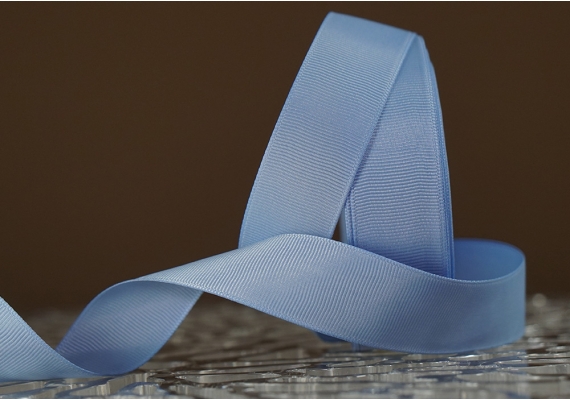 Стрічка репсова (2,5 см *23 м), блакитний (небесний) (№172) Стрічка репсова (2,5 см *23 м), блакитний (небесний) (№172)