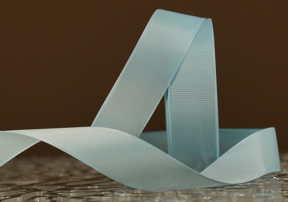 Стрічка репсова (2,5 см *23 м), синьо-м'ятний (№182)