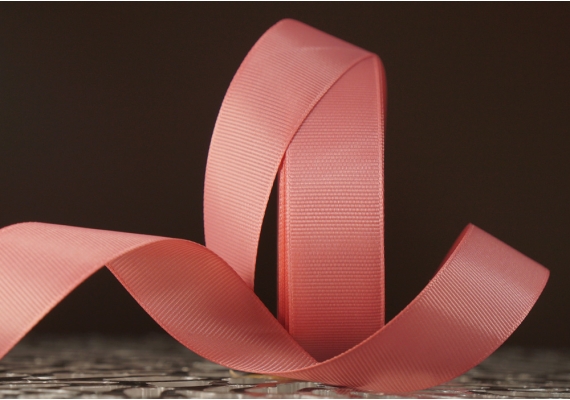 Стрічка репсова (2,5 см *23 м), димчасто-рожевий (№191) Стрічка репсова (2,5 см *23 м), димчасто-рожевий (№191)