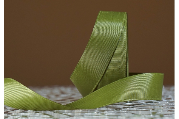 Стрічка репсова (2,5 см *23 м), темно-оливковий (№246)