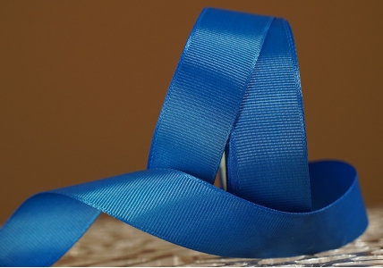 Стрічка репсова (2,5 см *23 м), темно-синій (№40)