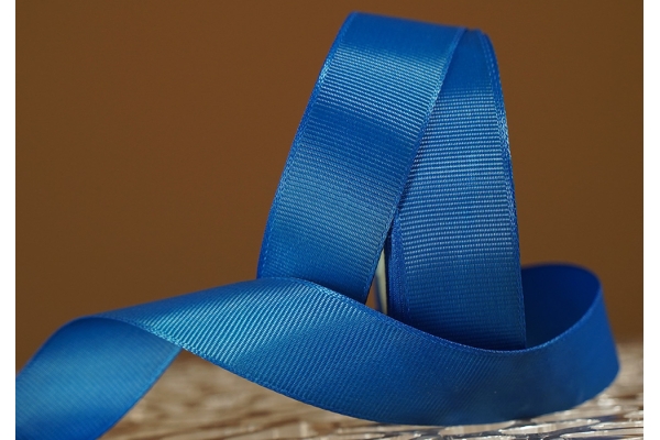 Стрічка репсова (2,5 см *23 м), темно-синій (№40)