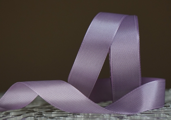 Стрічка репсова (2,5 см *23 м), пурпурний (№44)