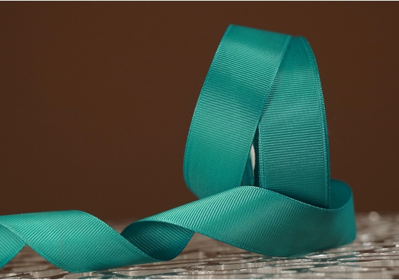 Стрічка репсова (2,5 см *23 м), смарагдовий (№54)