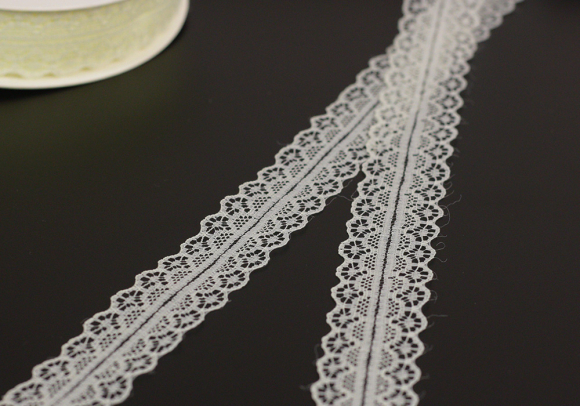 Мереживна стрічка 30328 молочний (№243) (3,0см *45м)(1рулон) Мереживна стрічка 30328 молочний (№243) (3,0см *45м)(1рулон)