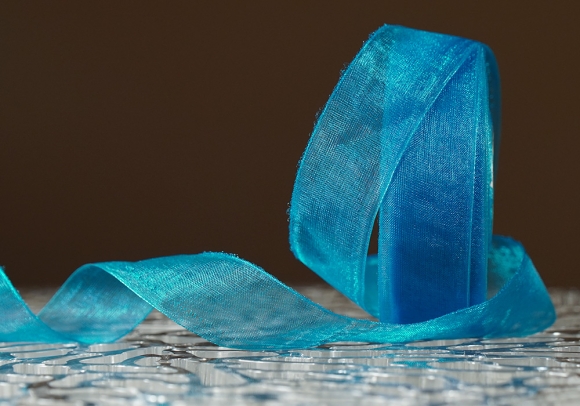 Стрічка ОРГАНЗА (2,0 см *45 м), бірюзовий (№BK15) (1рулон) Стрічка ОРГАНЗА (2,0 см *45 м), бірюзовий (№BK15) (1рулон)